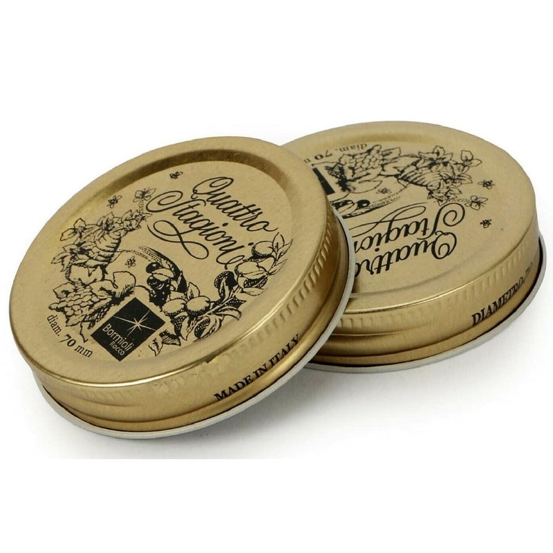 Bormioli Rocco Quattro Stagioni Replacement Lids - #70 (2.75"") - Set of 2 - Image 1